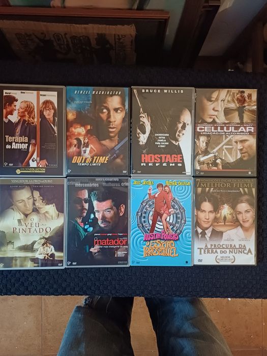 36 dvd's em perfeito estado