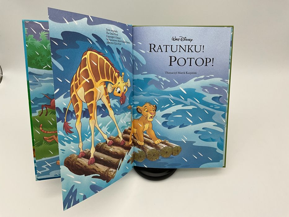 Ratunku! Potop! Król Lew – Walt Disney, Klub Książek Disneya