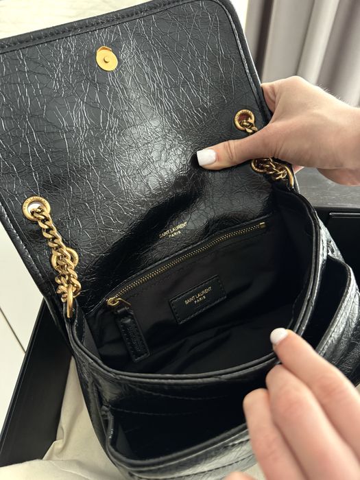 Сумка YSL Yves Saint Laurent Black Gold