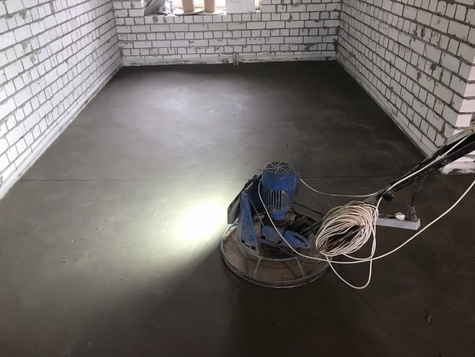 Стяжка підлоги, машинна стяжка підлоги, стяжка пола, машинная стяжка пола под ключ