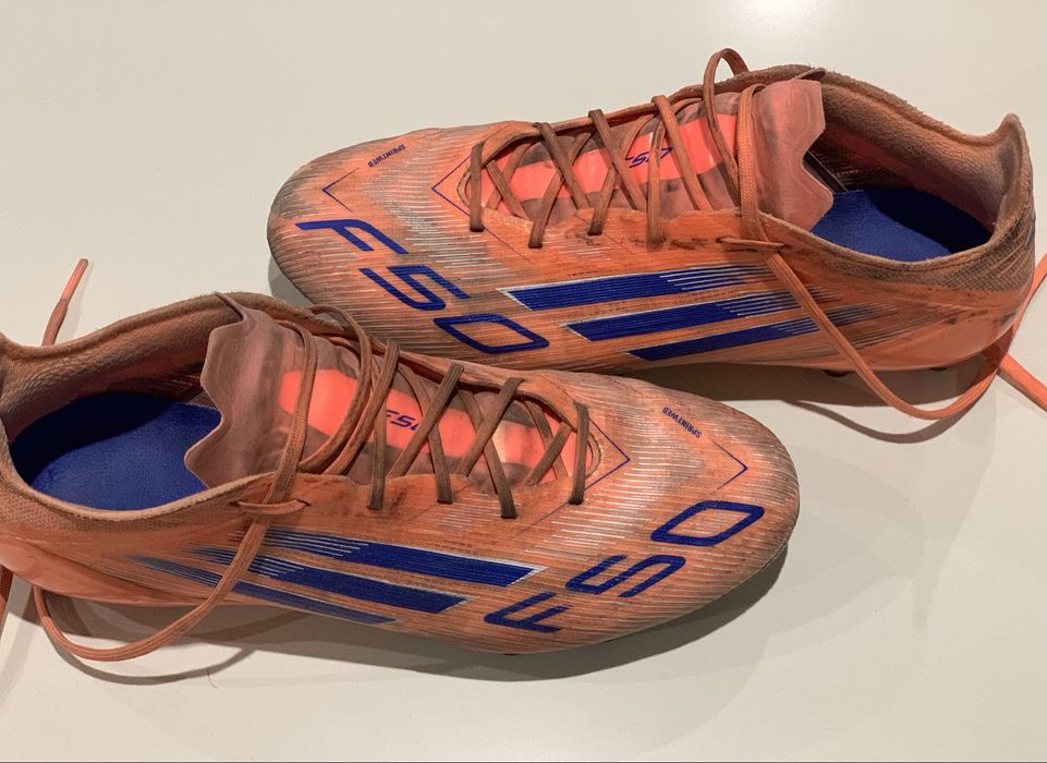 Chuteiras f50 Elite e sapatilhas Futsal