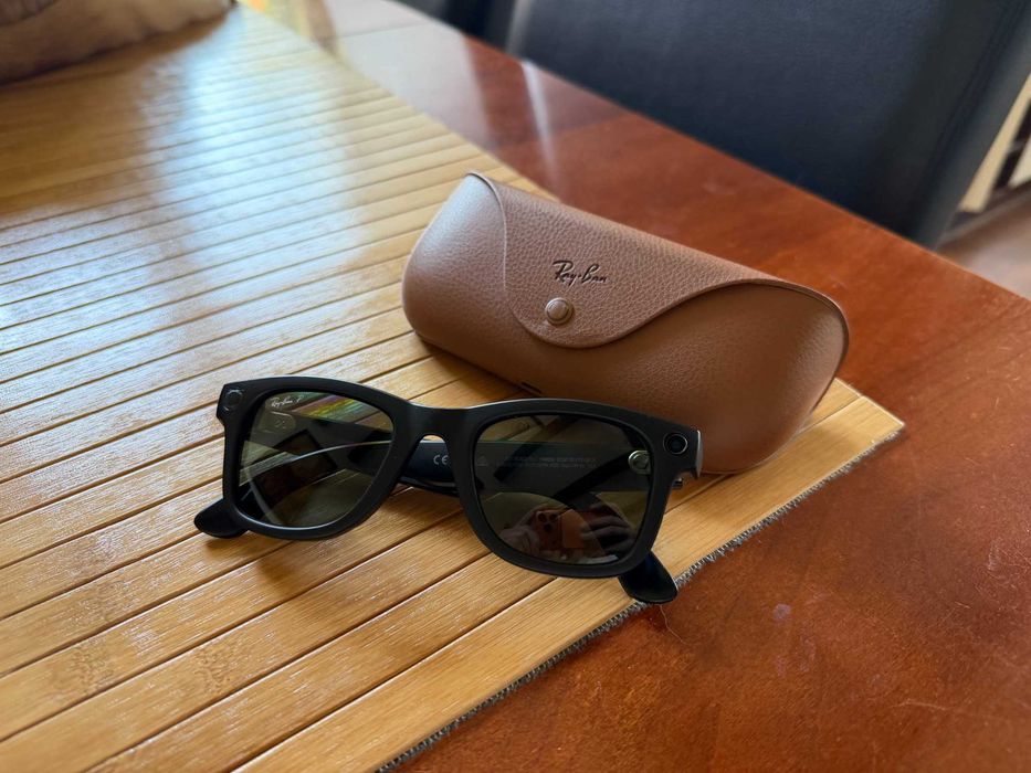 Okulary Ray-Ban Meta Wayfarer BEZ DIODY - Zmodyfikowane