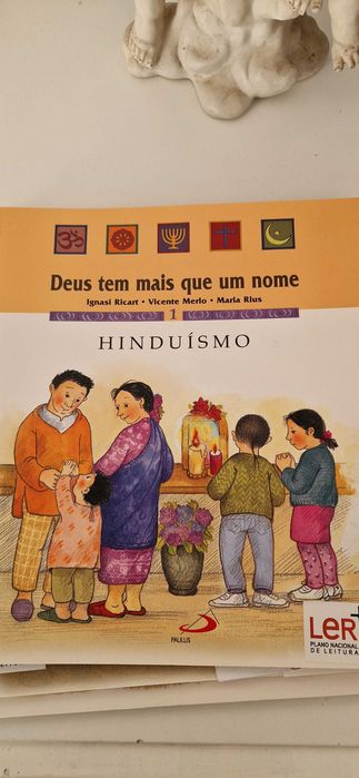 conjunto de 5 livros diversas religiões