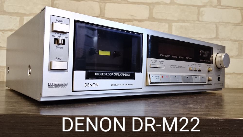 DENON DR-M22 Stereo Cassette Deck  1984-87