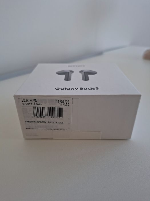 Samsung Galaxy Buds 3 – Novos, selados