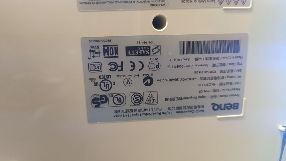 Projetor BENQ MP615P