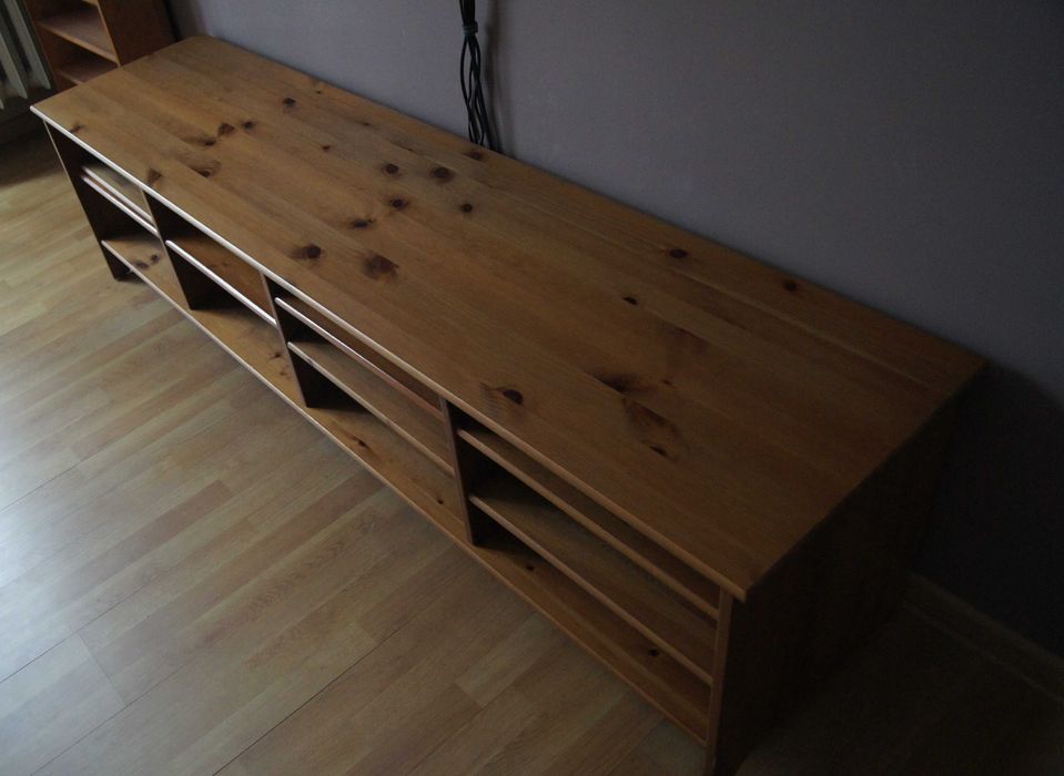 Regał RTV - IKEA - dodatkowe półki - bardzo ładny stan !!