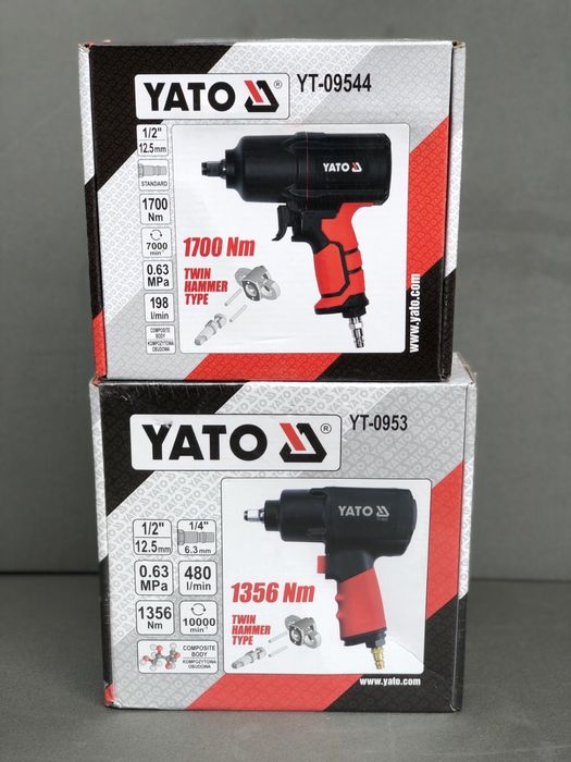 Гайковерт Yato yt-0953 - 3770грн/гайковерт Yt-09544 - 3025грн