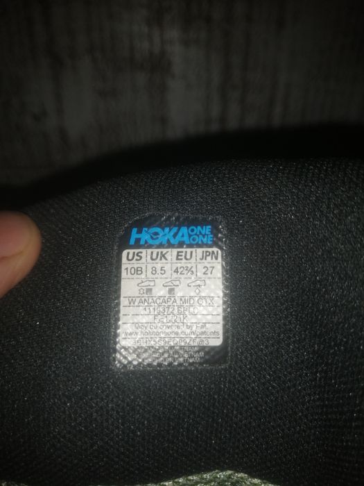 Зимові черевики HOKA Kaha 2 GTX 41-42 розмір Хока на мембрані gore-tex