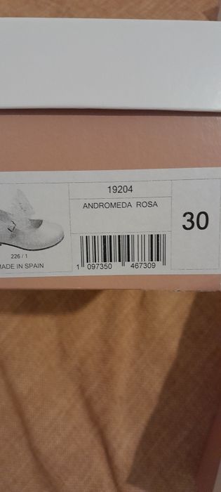 Sapatos de cerimónia menina – nº 30