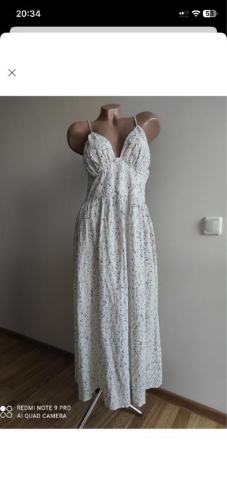 Сарафан  льон H&M / льняной сарафан