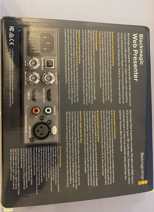 Blackmagic Design Web Presenter