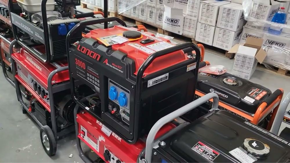 БЕНЗИНОВІ ГЕНЕРАТОРИ в Україні + гарантія