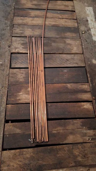 Труба мідна  залишки