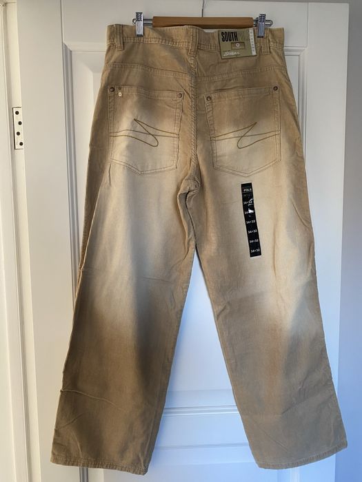 Штани вельвети чоловічі сині та бежеві !