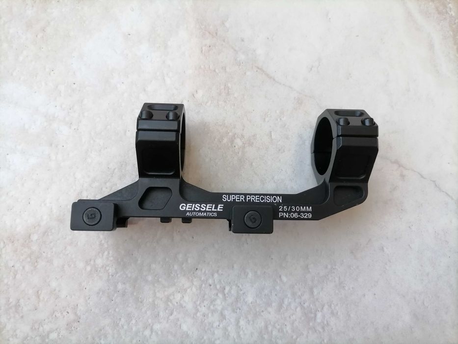 Моноблок Geissele Super Precision 30mm Extended для AR-15/M4 на вівер під 30труб, кільця Spina.
