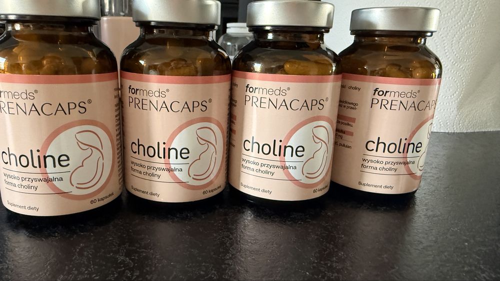 4 x Choline cholina prenacaps formeds