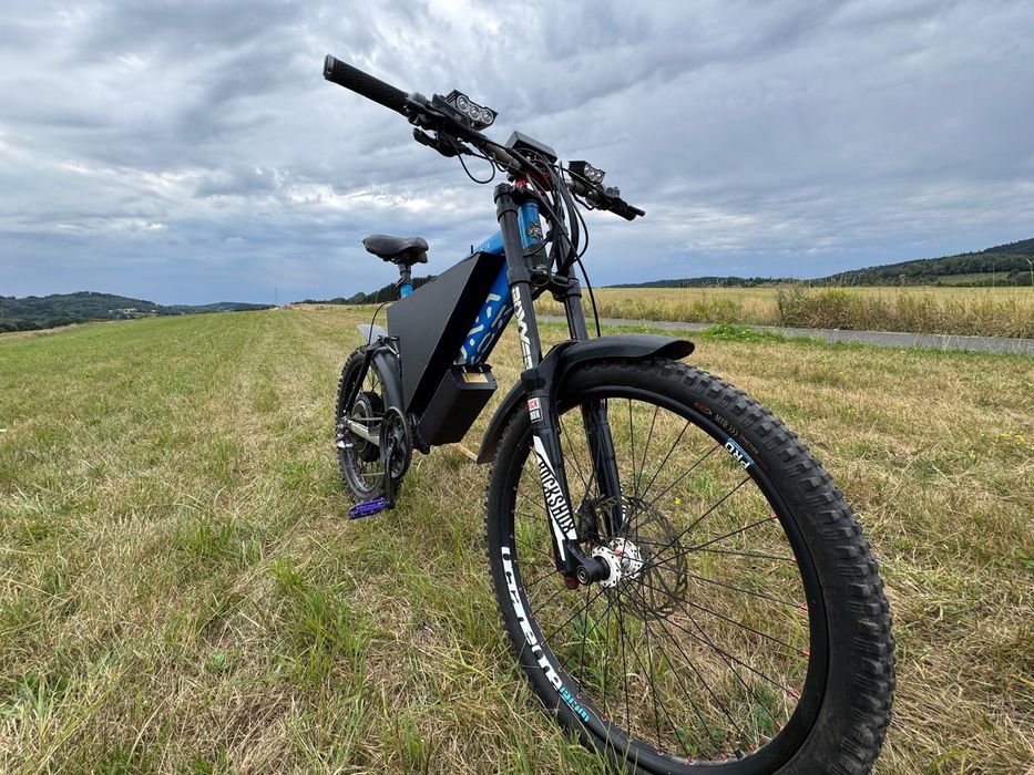 Rower elektryczny E-Bike Custom / Mxus 3K Turbo / 3200Wh / Kona / Boxxer / Uber / Zamiana / Quad Cross Motocykl