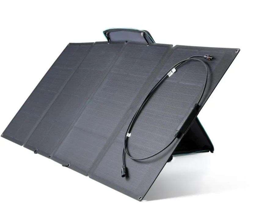 Гнучка сонячна панель. Розкладна сонячна панель. EcoFlow Solar Panel 160w