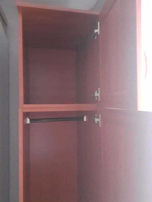 Słupek meblowy z nadstawką/ szafa wąska