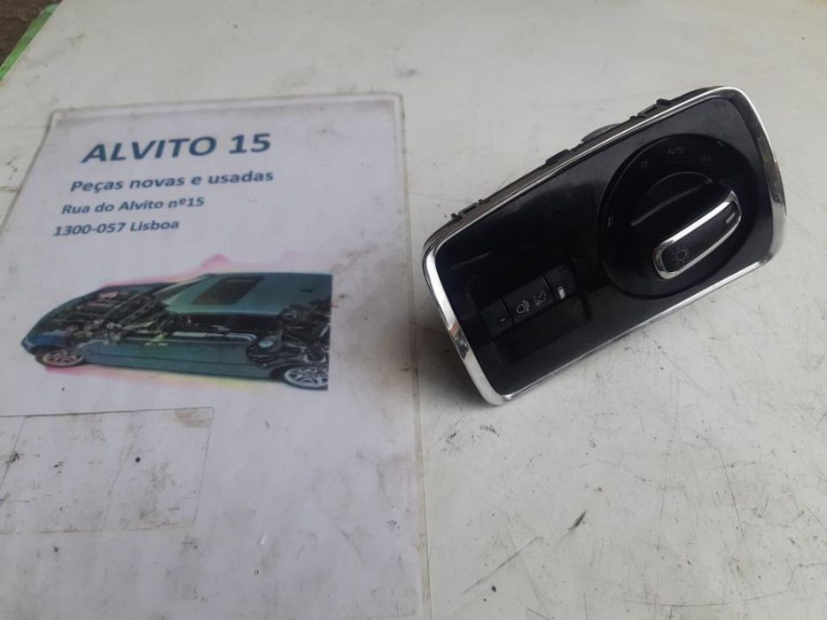 botões de luzes Skoda Superb 2010