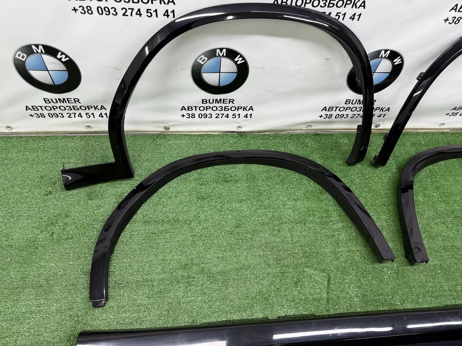 Bmw G01 G02  поріг арка накладка на крило