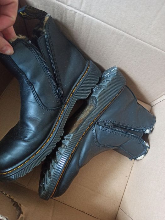 Buty Dr martens 2976 panterka sztyblety półbuty martensy junior r.34