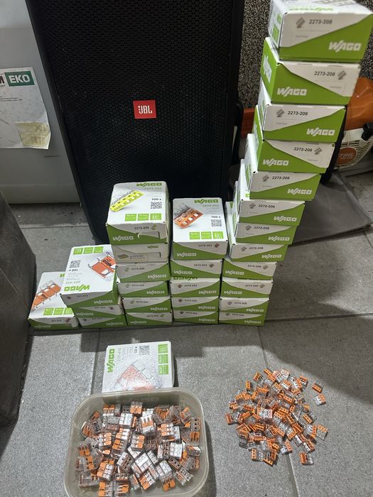 Zlaczki wago rozne rodzaje