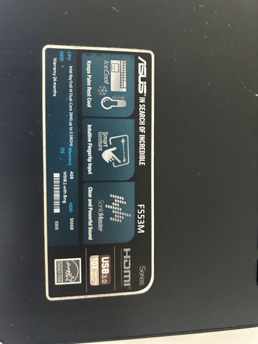Portáteis ASUS para peças