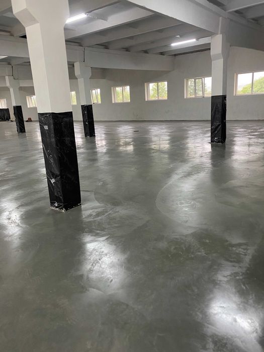 Бетонна підлога Промислові підлоги Стяжка