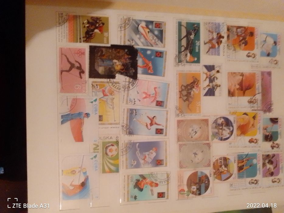 Коллекция марок разных стран