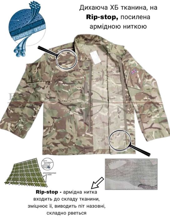 Кітель МТР / Мультикам, Англія, оригінал.