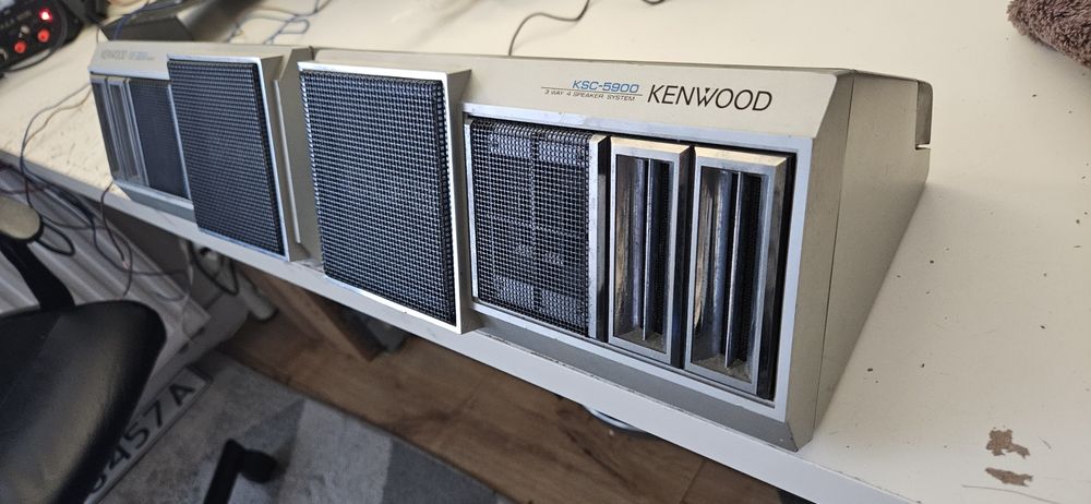 Kenwood KSC-5900 3-way 4-speaker Kolumny Samochodowe 1984! Poznań
