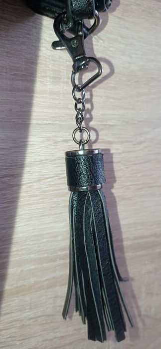 Чорна шкіряна сумка PIMKIE