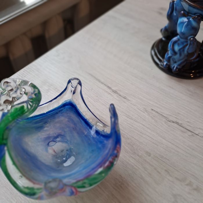 Krysztalowa figurka Murano.