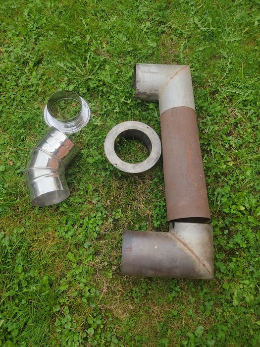 Zestaw przyłączeniowy do pieca fi 160mm.