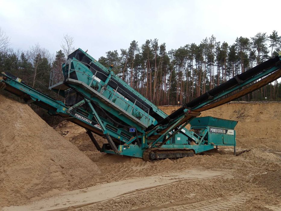 Przesiewacz Powerscreen Chieftain 2100 dodatkowy zamiana