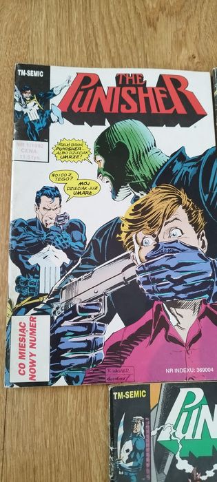 Komiksy The Punisher 1992 rok
Numery: 1/1992, 2/1992, 3/1992, 4/19