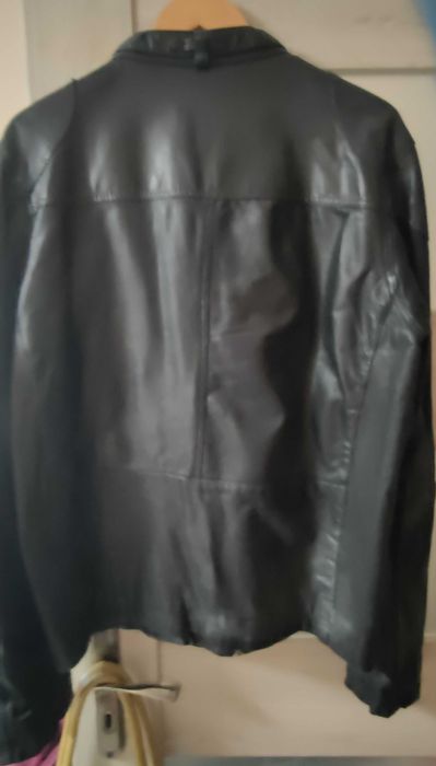 Kurtka skórzana męska