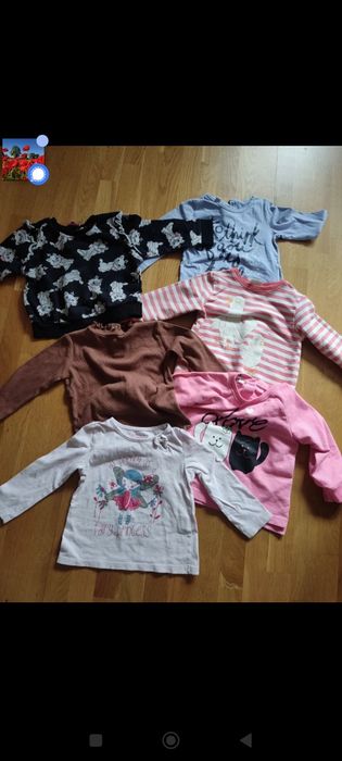 Komplet bluzek Zara George inne 80/86