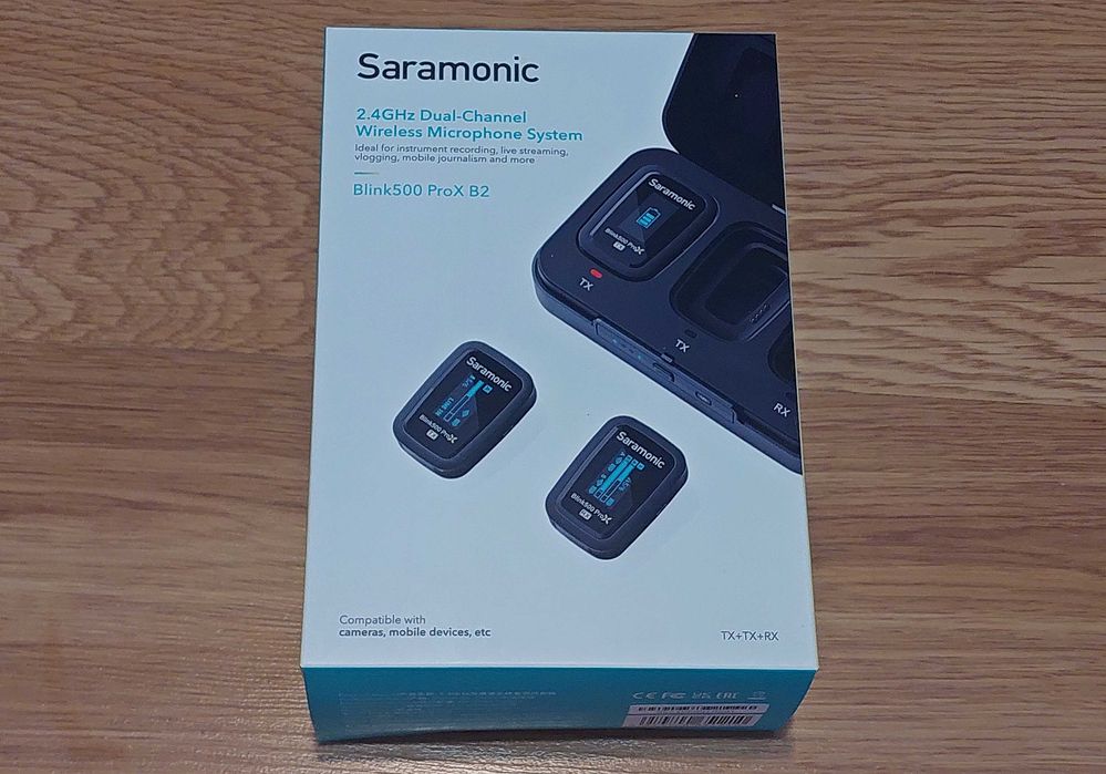 Nowy zestaw mikrofonów Saramonic Blink500 ProX B2