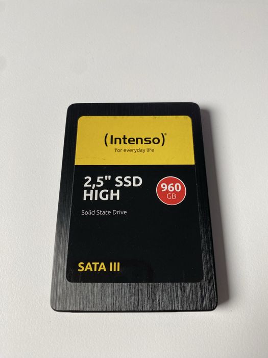 Dysk SSD Intenso 1TB SATA 2.5 cala, sprawny
