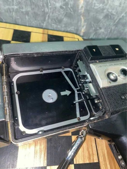 Câmera de Filme Canon Super 8 Original dos anos 1970 Japão – Lente de Zoom 9–45mm