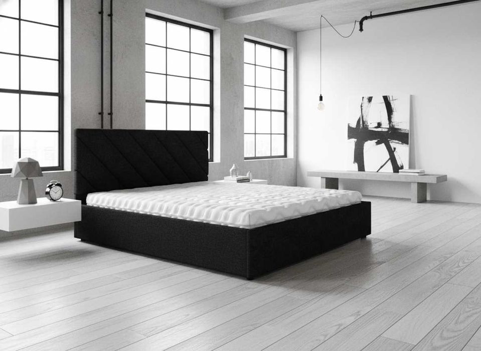 Кровать-подиум Naomi 160—брутальная элегантность и современный комфорт