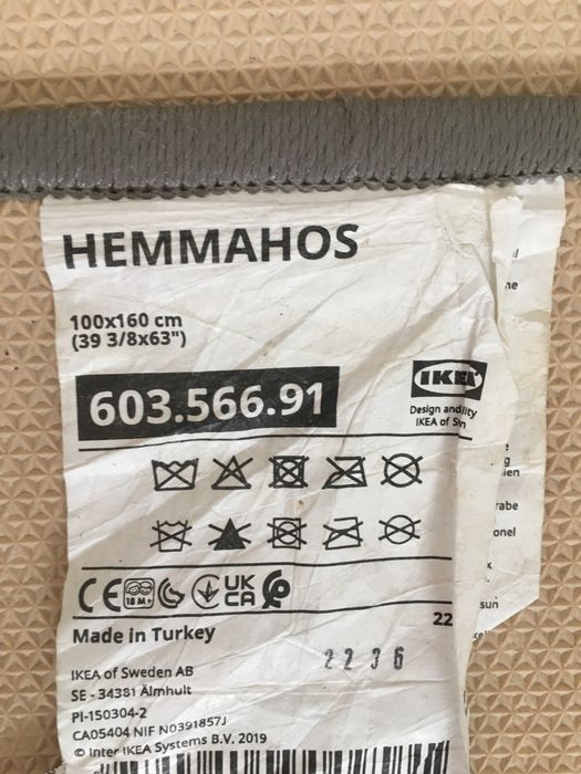 Tapete cinza criança 100x160