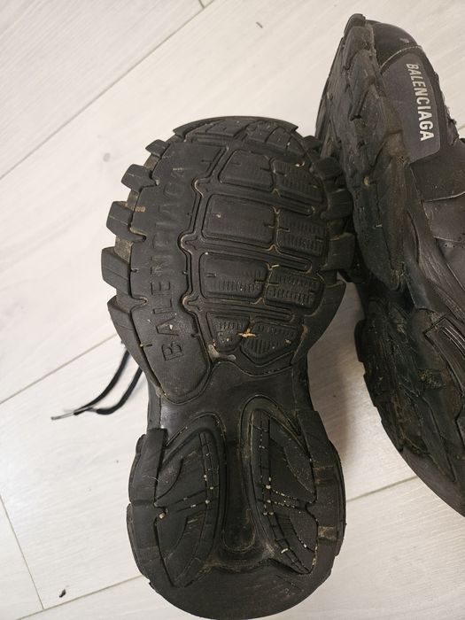 Чорні кросівки Balenciaga track 38