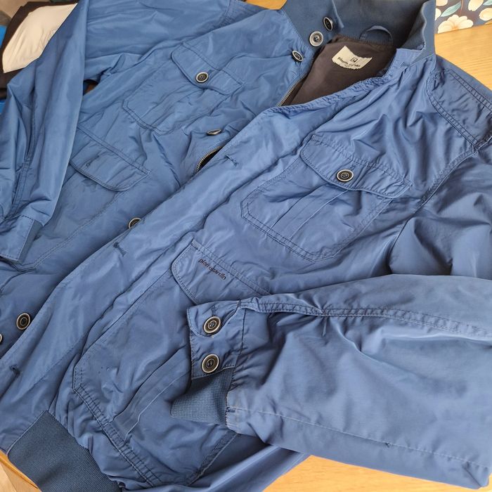 Męska kurtka bomberka Pierre Cardin xl niebieska