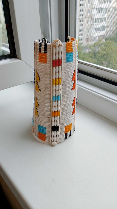 Украшение из  бисера Африка.