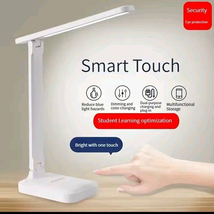 Акумуляторна Сенсорна Настільна лампа LED