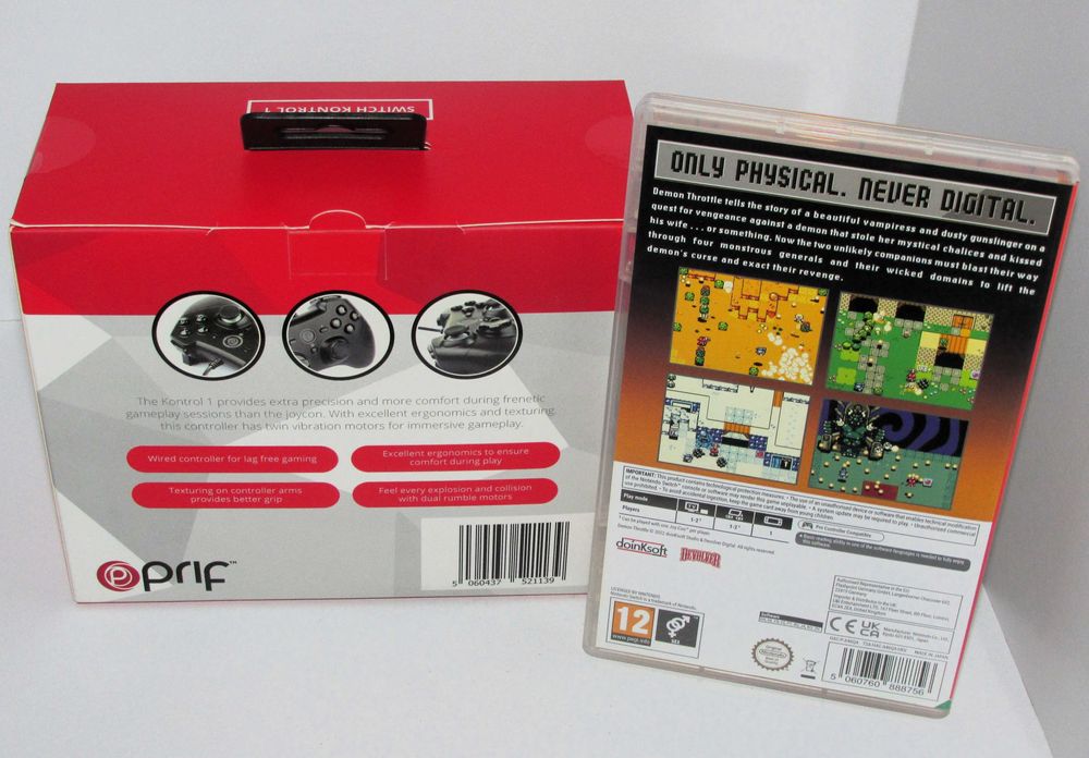 Demon Throttle + Wired Pro Controller for Nintendo Switch64751225869827121